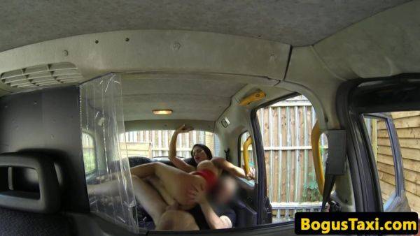 Clit Pierced Busty Amateur Pounded By Cabbie on royalboobs.com